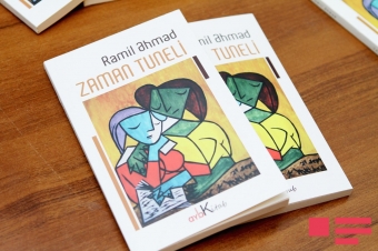 AYB-də gən şair Ramil Əhmədin imza günü keçirilib