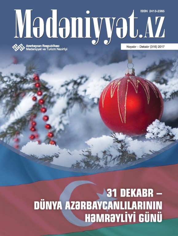 “Mədəniyyət.AZ” jurnalının yeni sayı çap olunub<br>