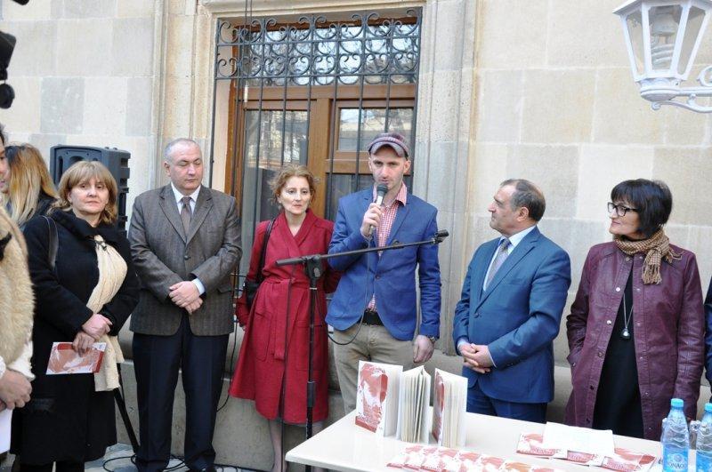 Giorgi Kekelidzenin \"Quriya gündəlikləri\" kitabının təqdimat mərasimi keçirilib