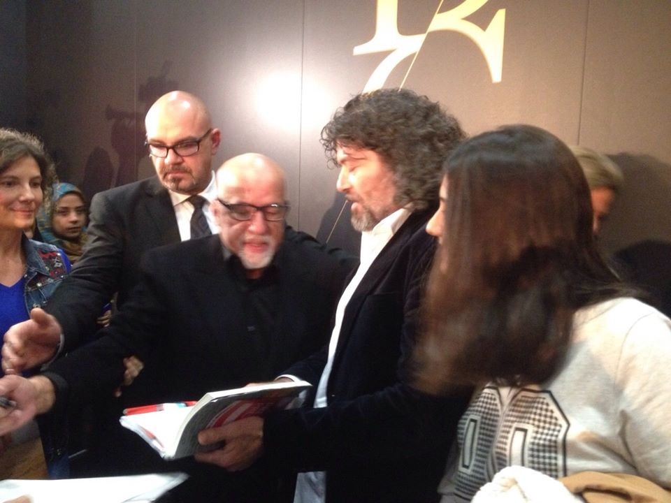 Şahbaz Xuduoğlu Paulo Koelyo ilə görüşdü - FOTOLAR