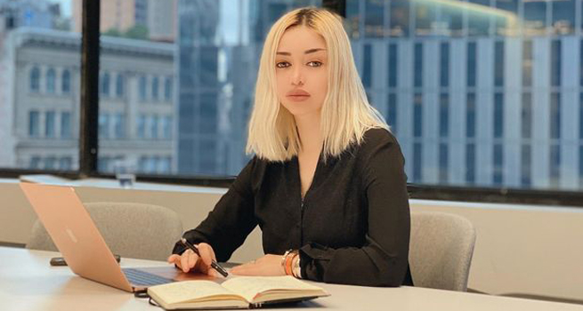 “Wall Street”də Nigar Əliyeva tərəfindən açılmış “America IDream” şirkəti<br>