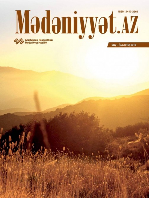 “Mədəniyyət.az” jurnalının növbəti nömrəsi çapdan çıxıb.
