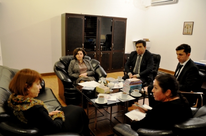 British Council Azərbaycan ofisinin direktoru Afaq Məsudla görüşüb