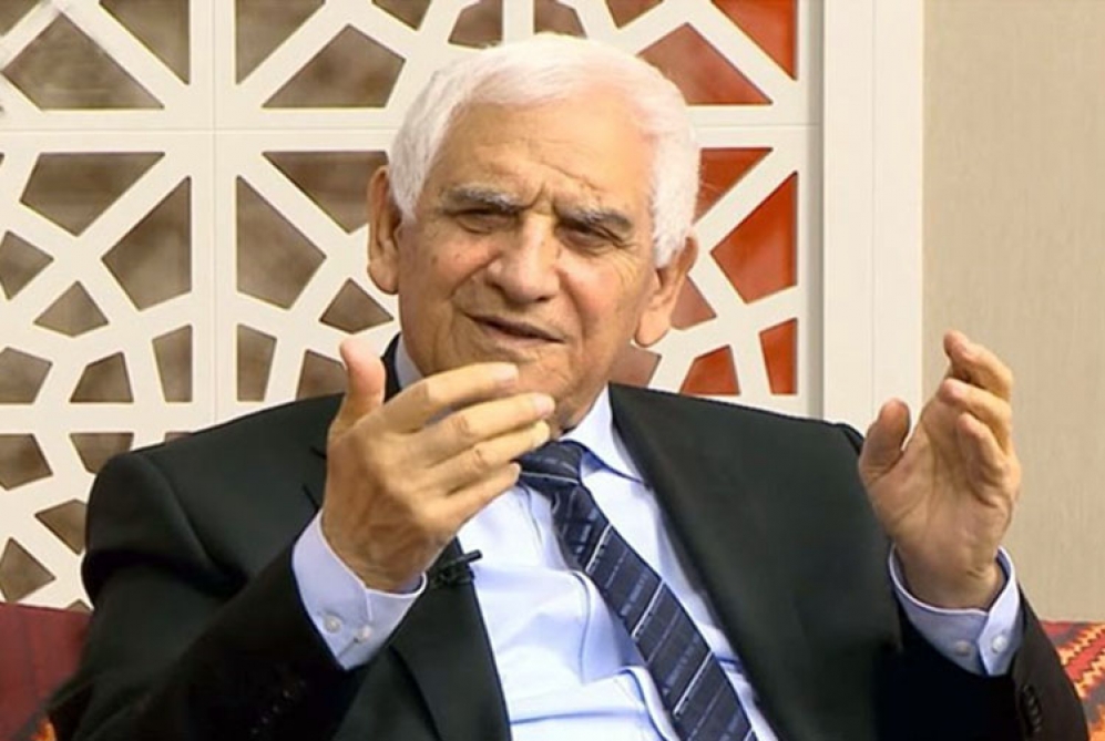 <p>Prezident İlham Əliyev Nəriman Həsənzadəni 90 illik yubileyi münasibətilə təbrik edib</p>