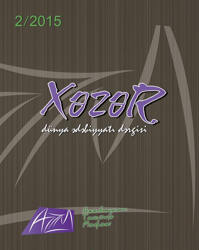 “Xəzər” dünya ədəbiyyatı jurnalının növbəti sayı tezliklə satışda