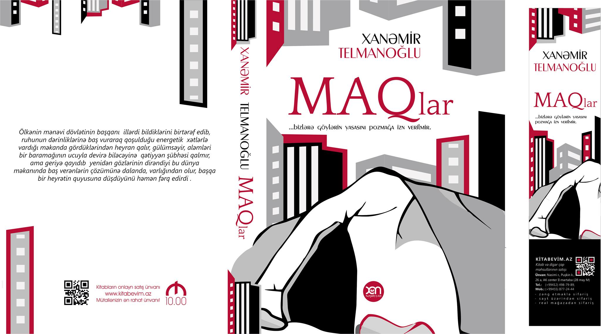 Xanəmir Telmanoğlunun \"MAQ-LAR\" romanının təqdimatı olacaq