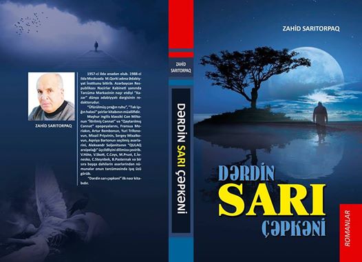 Zahid Sarıtorpağın "Dərdin sarı çəpkəni" kitabının təqdimatı keçiriləcək<br>
