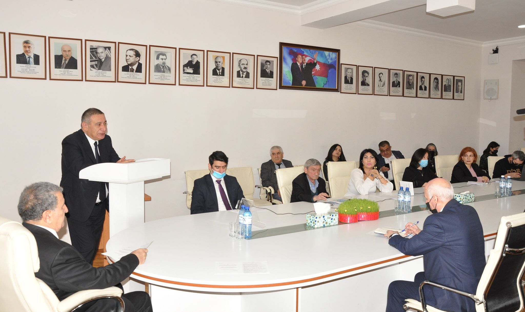 “Ədəbi Proses – 2020-2021” elmi-yaradıcılıq müşavirəsi	
	keçirilib