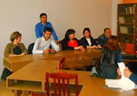 BSU Yaradıcılıq fakültəsində Dünya Gənc Türk Yazarlar Birliyinin üzvləri ilə 
görüşü keçirilib