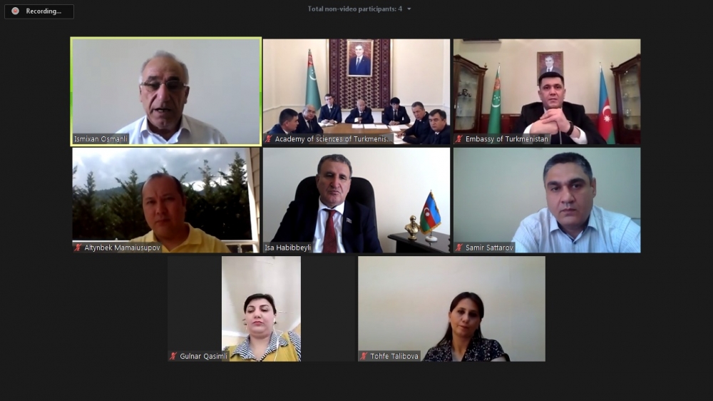 “Məhtimqulu və Türk dünyası” adlı Beynəlxalq onlayn konfrans keçirilib