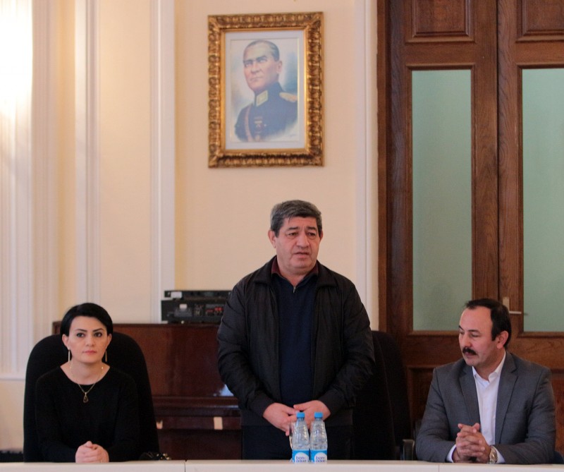 Atatürk Mərkəzində gənc türk şairlərinin birgə toplantısı keçirilib