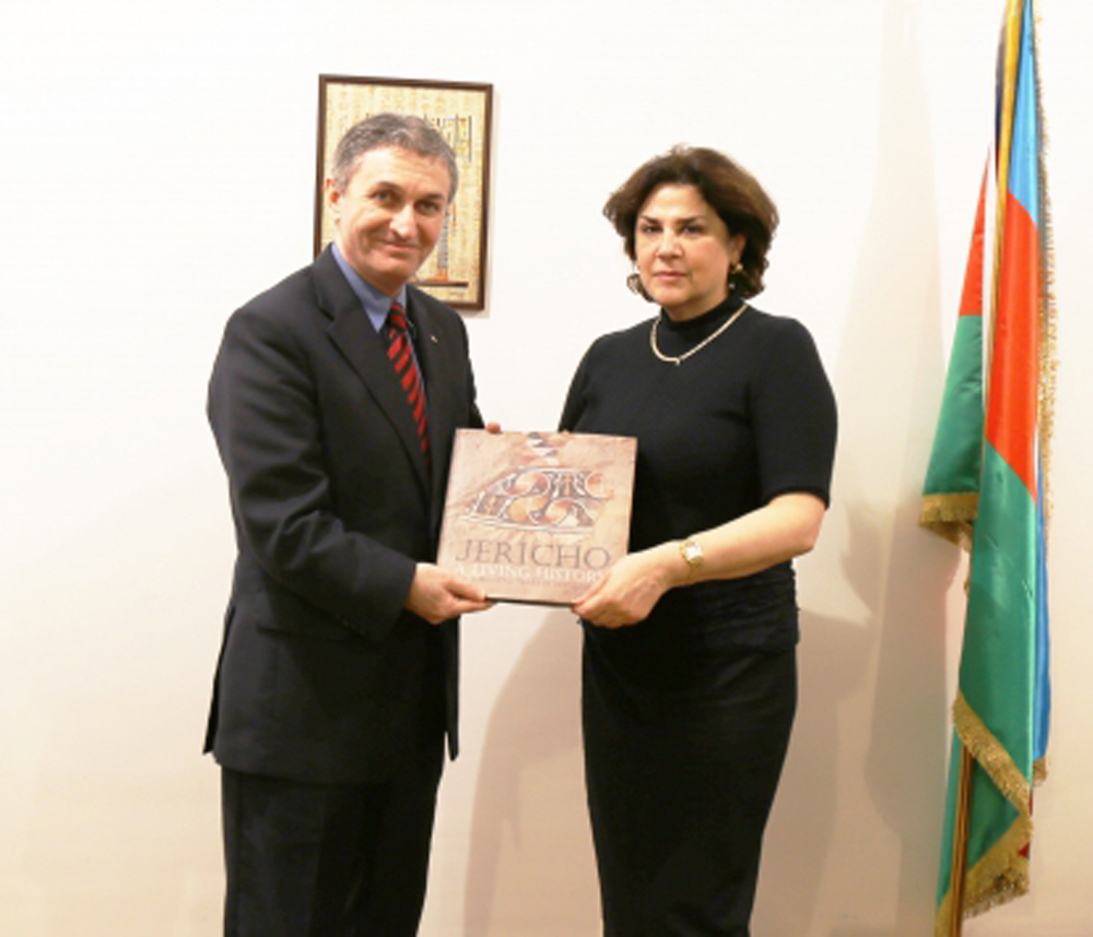 Fələstin dövlətinin səfiri Tərcümə Mərkəzində<br>