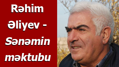<span>Rəhim Əliyev - Sənəmin məktubu	
	</span>