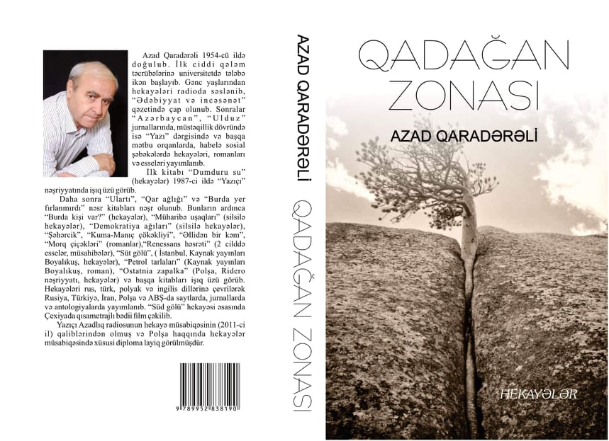 Azad Qaradərilidən yeni ktab: “Qadağan zonası”