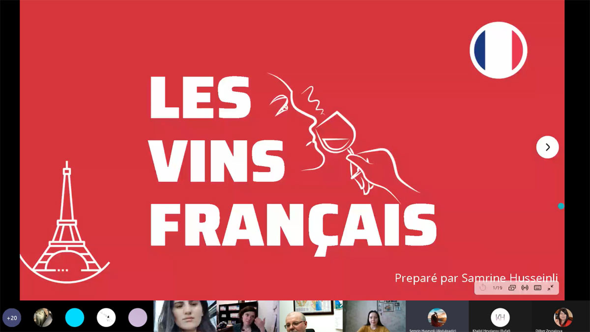 Xəzər Universitetində Fransız dili bayramı