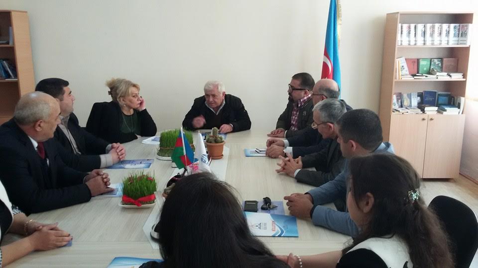 Oğuz Bilik Evində millət vəkili Aqil Abbasla görüş keçirilib