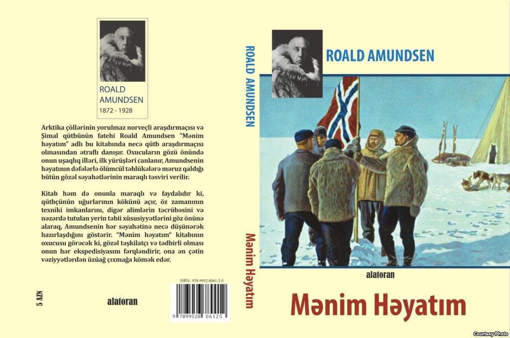 İzsiz itən məşhur səyyahın 2 kitabı Azərbaycan dilində