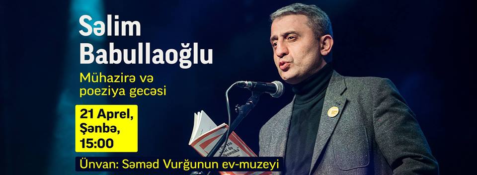 Səlim Babullaoğlu oxucularla görüşəcək