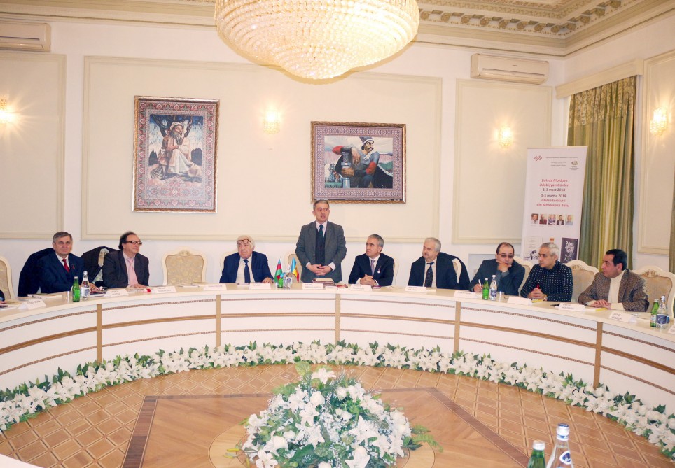 Bakıda Moldova ədəbiyyatı günləri başlayıb