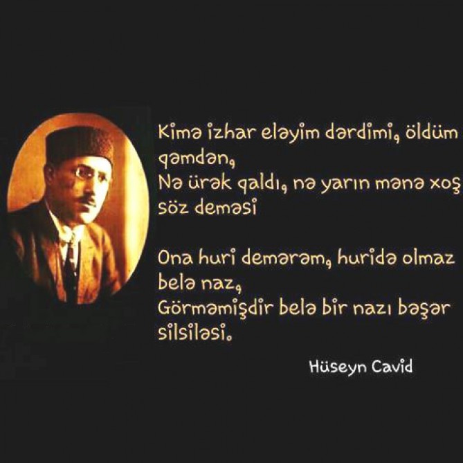 “Hüseyn Cavid poeziyasından incilər” mövzusunda bədii qiraət müsabiqəsi keçirilir