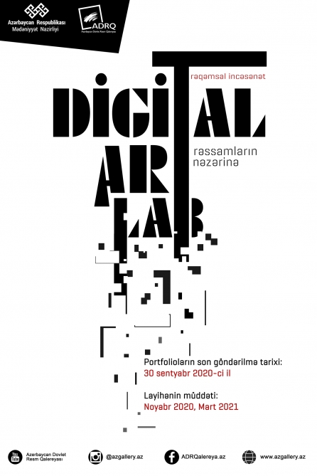 Dövlət Rəsm Qalereyası “Digitalart-lab” adlı yeni layihəyə start verir