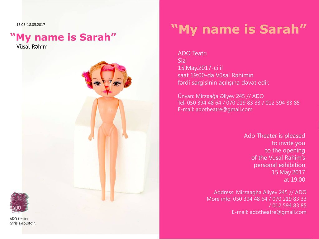 Azərbaycanlı rəssamın qeyri-adi sərgisi