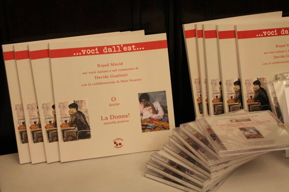 Rəşad Məcidin şeirlər kitabının Milanda təqdimatı keçirilib