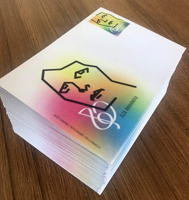 Elza İbrahimovanın yubileyi münasibətilə yeni poçt markası dövriyyəyə buraxılıb<br>