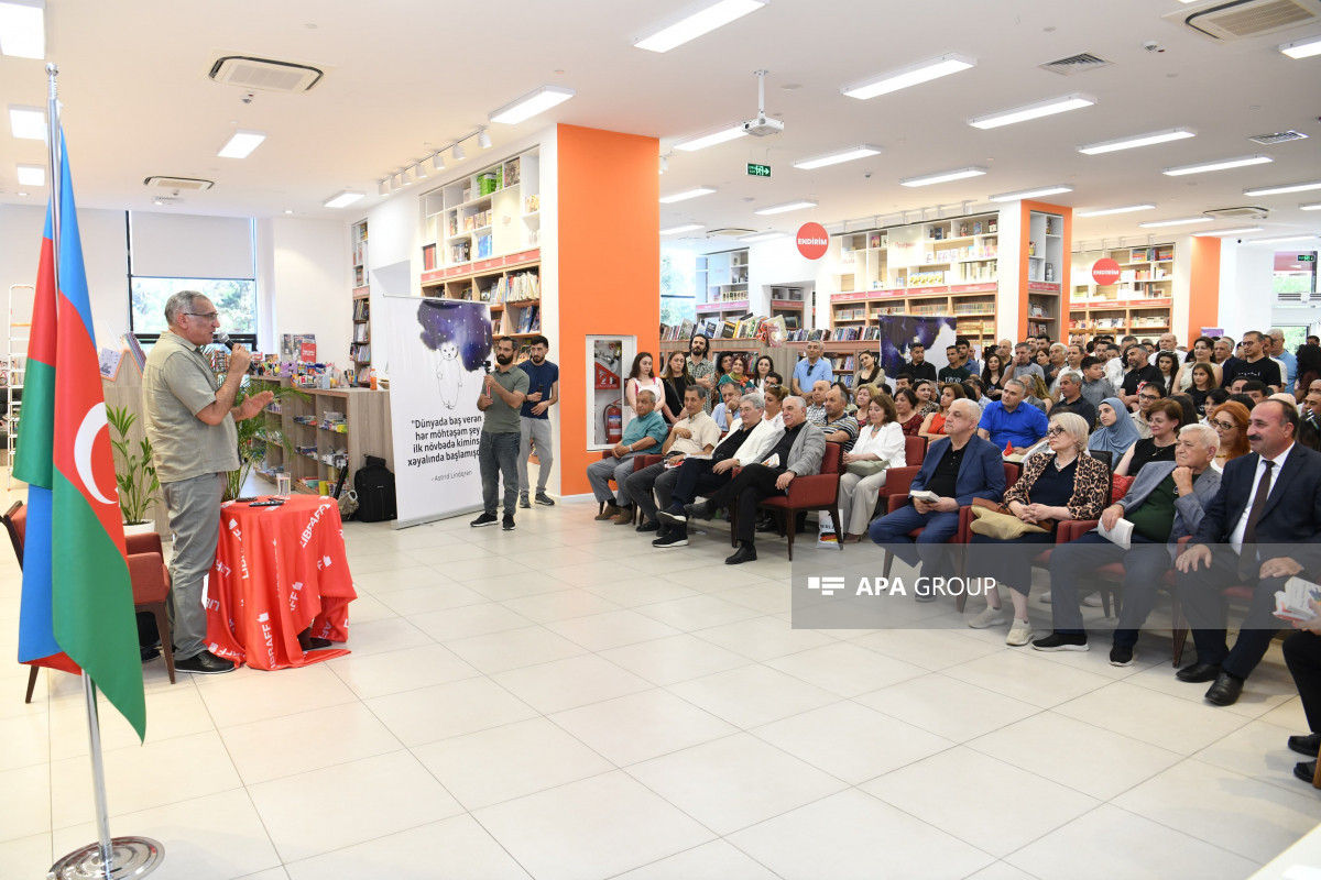 Şərif Ağayarın yeni romanının təqdimatı olub