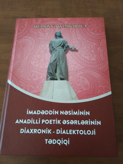 Nəsiminin dilinin dialektoloji tədqiqinə həsr olunmuş yeni kitab çap olunub<br>